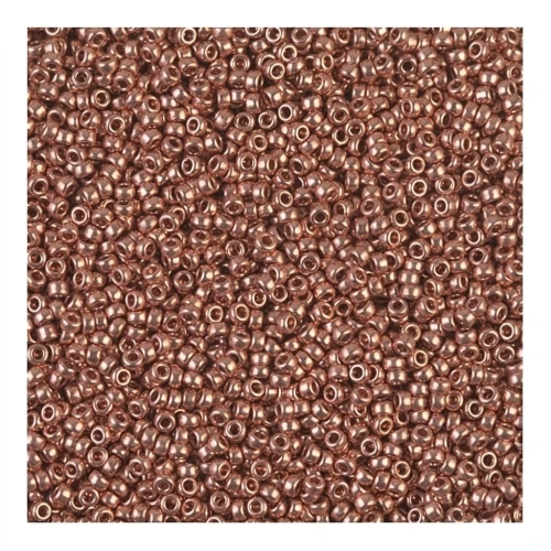 Miyuki Seed beads 15/0 187 - Copper Plated x5g