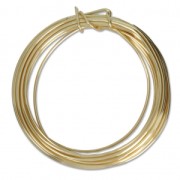 Craft Wire flexible copper wire 1.29 mm Gold Tone x 4.57 m|raw }}