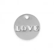 Stainless steel LOVE 12 mm x1