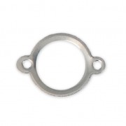 Stainless steel Spacer 2 loops for bracelet 18x13 mm x10|raw }}