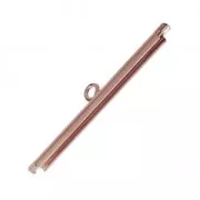 Terminator for beads weaving 32 mm Rose Gold Tone x1