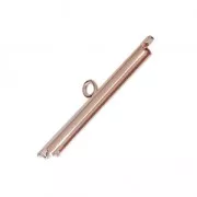 Terminator for beads weaving 26 mm Rose Gold Tone x1