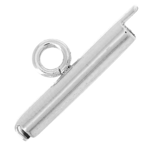 Weaving tip for Seed beads & Delica Miyuki 13 mm - Silver x1