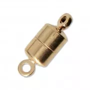 Magnetic clasp 19x7 mm Fine Gold plated x1