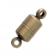 Magnetic clasp 19x7 mm Bronze Tone x1