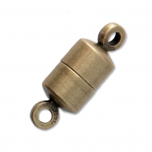 Magnetic clasp 19x7 mm Bronze Tone x1
