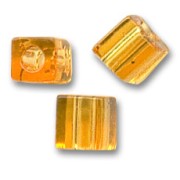 Cubes Miyuki 3mm SB3-133 - Transparent Topaz x10g|raw }}