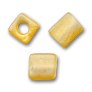 Cubes Miyuki 4mm SB4-132FR - Tr Light Topaz Mat AB x10g|raw }}