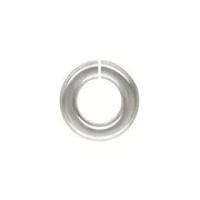 2.8x0.6 mm 925 Sterling Silver Jump rings open x50