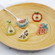 Pins base 6 mm fine Gold plated x1