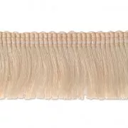 Fringed galon to customize shoes and clothes 25 mm Cream x1m
