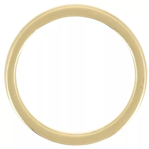 Mounting round element for beadweaving 12 mm - Gold Tone x1
