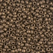 Miyuki seed beads 11/0 2006 - Mat Metallic Dark Bronze  Wholesale Package 100g|raw }}