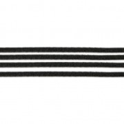 Elastic thread for customisation and DIY creation DIY 1.3 mm Black x 1 m