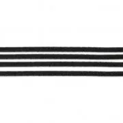 Elastic thread for customisation and DIY creation DIY 1.3 mm Black x 1 m