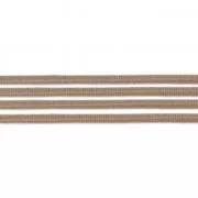 Elastic thread for customisation and DIY creation DIY 1.3 mm Beige x 1 m