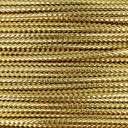 Cotton yarn with lurex 1 mm Gold Tone x 1 m|raw }}