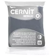 Cernit Polymer clay with metallic mica's effect 56gr Silver x1