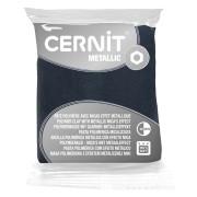 Cernit Polymer clay with metallic mica's effect 56gr Hematite x1