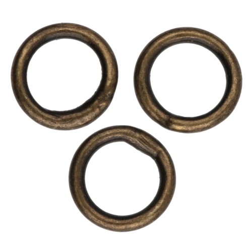 Jumprings Closed 5x0.9 mm Bronze Tone x25