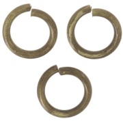 Round jumprings open 5x0.8 mm Bronze Tone x25|raw }}