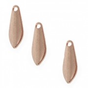 Drop shape sequins 11 mm Rose Gold Tone x6|raw }}