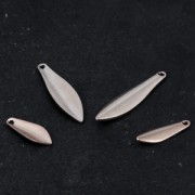 Drop shape sequins 11 mm Rose Gold Tone x6