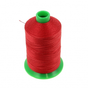 Vega polyester yarn size 30 Red n°406 x450m
