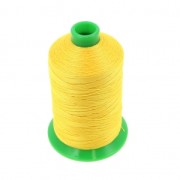 Vega polyester yarn size 30 Yellow n°308 x450m|raw }}