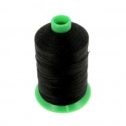 Vega polyester yarn size 30 Black n°012 x450m|raw }}