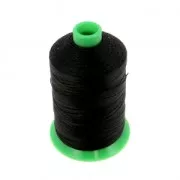 Vega polyester yarn size 30 Black n°012 x450m