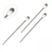 Drop head pins 36x0,7 mm Fine silver plating x10