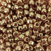 Toho Seed beads 8/0 TO8R0421 - Transparent Pink Gold Luster x8g