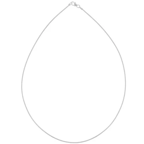 925 Sterling Silver Choker Omega Mesh - 1.2 mm x42 cm