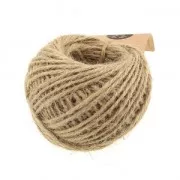 Jute twine 1 mm Natural x 50 m