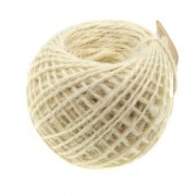 Jute twine 2 mm Cream x 50 m