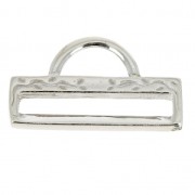 925 Sterling Silver Bag Charm Terminator for beads weaving 18 mm x1|raw }}