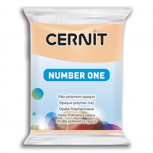 Cernit Number One opaque 56gr Pêche (n°423)