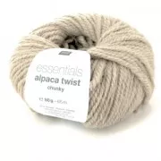 Essentials Alpaca Twist Chunky wool Camel (002) x 50g