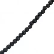 Beads Lava Stone round beads 4 mm x20