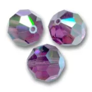 PureCrystal 5000 round 8mm Amethyst AB x1