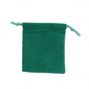 Velvet Pouch for jewel gift 70x90 mm Fir Green x1|raw }}