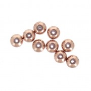 Stopper beads 3 mm with a 0.5mm hole Rose Gold Tone x10|raw }}
