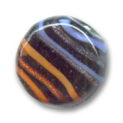 Striated puck 17mm Black/Blue/Orange x1|raw }}