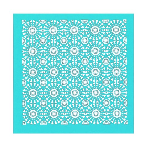 Silk Screen for polymer clay 120x118 mm - It Points to You x1