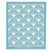 Silk Screen pour Pâte polymère 125x150 mm - Ginkgo x1|raw }}