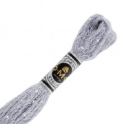 Embroidery Thread DMC Mouliné Etoile 617 Granit Grey (C318) x8m|raw }}
