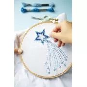 Embroidery Thread DMC Mouliné Etoile 617 Eggplant (C550) x8m