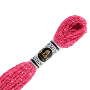 Embroidery Thread DMC Mouliné Etoile 617 Raspberry (C600) x8m
