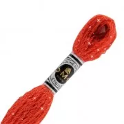 Embroidery Thread DMC Mouliné Etoile 617 Red (C603) x8m
